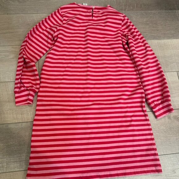 CREWCUTS GIRLS DRESS PINK AND WHITE LARGE 10-11 PERFECT FOR VALENTINES - Picture 8 of 8